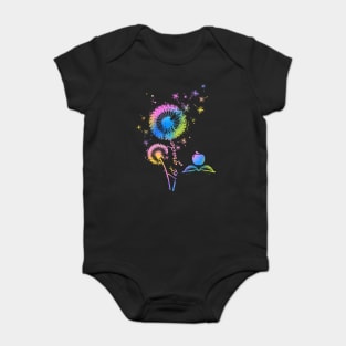 1st grade Dandelion Baby Bodysuit